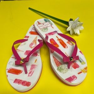 Kate Spade “Nadine” Popsicle FlipFlops. - Size 6